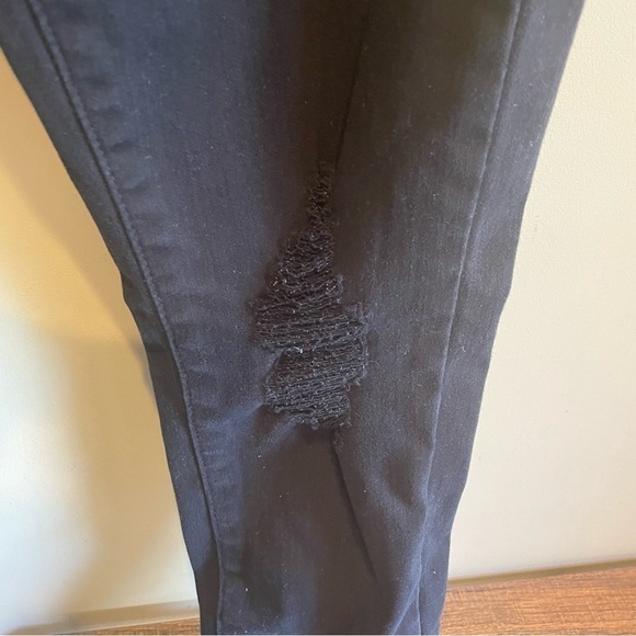 KANCAN Estilo Black Distressed Raw Hem 26 - Picture 3 of 6
